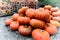 Pile of fresh pumpkins