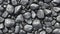 Pile of gray stones,  Abstract background and texture for design