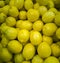 Pile of lemons on Mediterranean market