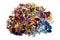 Pile of loose gemstones