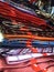 A pile of mens ties