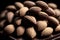 A Pile Of Nuts Sitting On Top Of A Table. Generative AI