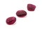 Pile of raw natural ruby