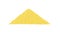 Pile of sand. Powder heap. Yellow or golden. Vector illustration.