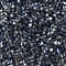 A pile of shiny metallic shapes in black and blue