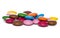 Pile of smarties cutout