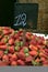 Pile of Strawberries in the market