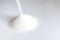 Pile of sugar sand on a light background, scatter, pour sugar