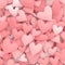 Pile of various soft pastel pink hearts. For romantic Valentine`s day background. 3d render
