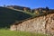 Pile of woodfire on farm house stored