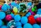 Piled Up Party Balloons