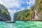 Pileh lagoon bay at Phi Phi Island, Thailand