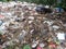 Piles of organic and organic waste scattered in landfills that can cause environmental pollution