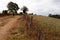 Pilgrim along the Chemin du Puy, French route of the way of St James