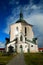 The Pilgrim Church of St. John of Nepomuk on Zelena Hora Green Mountain near Unesco