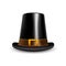 Pilgrim hat. Thanksgiving symbol