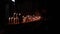 A Pilgrim Lights a Candle at the Church of the Holy Sepulchre