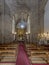 Pilgrim Virgin Shrine and Main altar with Our Lady of Refuge, Patroness of the city. Pilgrim Virgin Shrine. Pontevedra, Spain