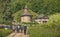 Pilgrimage at Monastery Prislop where the Priest Arsenie Boca is lying in eternal sleep.