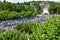 Pilgrims come to Mass at Shrine at Lourdes