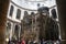 Pilgrims in front of The  Edicule in The Church of the Holy Sepulchre, Christ`s tomb, in the Old City of Jerusalem, Israel