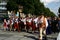 Pilgrims going to Mother Mary Sanctuary in Czestochowa