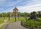 Pilgrims visit the Sanctuary of Our Lady of Sameiro in Braga on 23 April, Portugal