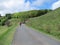 Pilgrims walking in Pyrenees