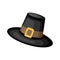 Piligrim hat icon vector illustration icon