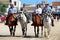 Piligrims on horses El Rocio