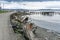 Pilings Shoreline Landscape 3