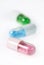 Pill capsules with toxic looking content