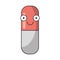 Pill cute cartoon