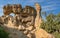 Pillar Arch Panorama in Aztec New Mexico