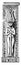 Pillar, decorative Egyptian pillar,   vintage engraving