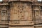 Pillared dev-koshthas on the southern mukha mandapa depicting figures of Shiva, Mallikarjuna Temple, Pattadakal temple complex, Pa