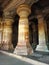 Pillars in Badami cave