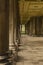 Pillars and covered walkway, Old Royal Naval College