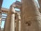 Pillars in Karnak Temple