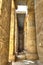 Pillars of the Temple of Rameses III, Luxor, Egypt