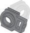 pillow block bearing type UCT, vector icon 3D design, on white background