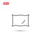 Pillow icon vector design isolated