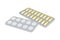 Pills in Blister Pack as Pharmaceutical Drug or Medication Vector Illustration