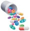 Pills and capsules