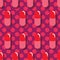 Pills and capsules seamless pattern, pop modern design, bold colors and geometry