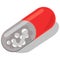 Pills capsules. Vector cartoon icon