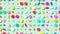 Pills Tablets Medication Multi Colour Large Flat Lay Pharmaceutical Healthcare Pattern Wellness Banner Background