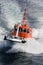 Pilot boat rushing through waves, Norway - Scandinavia