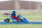 Pilot competing in National Karting Championship