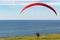 Pilot Heads Toward Edge of Cliff at Torrey Pines Gliderport